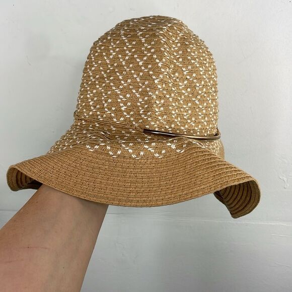 Sun Floppy Woven Straw Hat - Picture 2 of 8